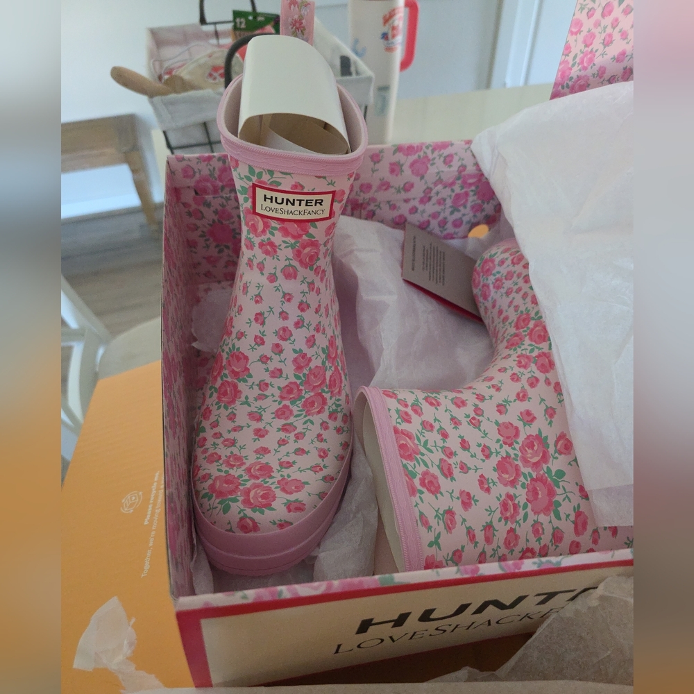 Love Shack Fancy Hunter Boots